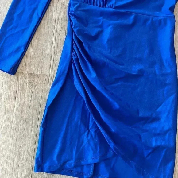 Womens Windsor Blue Long Sleeve Dress - M - Picture 3 of 7